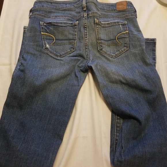 American eagle size 4 skinny stretch jeans - Picture 5 of 6